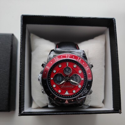 HANDMONTIERTE GLOBENFELD LIMITED EDITION MIRAGE UHR ROT UVP 410£