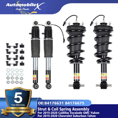 4Pcs Magnetic Front Rear Struts Assys For Escalade Tahoe Yukon Denali 2015-2020