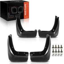 4PCS Front Rear Splash Guards Mud Flaps Mudflaps for Volkswagen Beetle 2013-2017