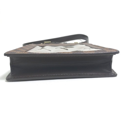Bolso de hombro LOUIS VUITTON N45271 Damier Portello bandolera marrón - Imagen 3 de 16