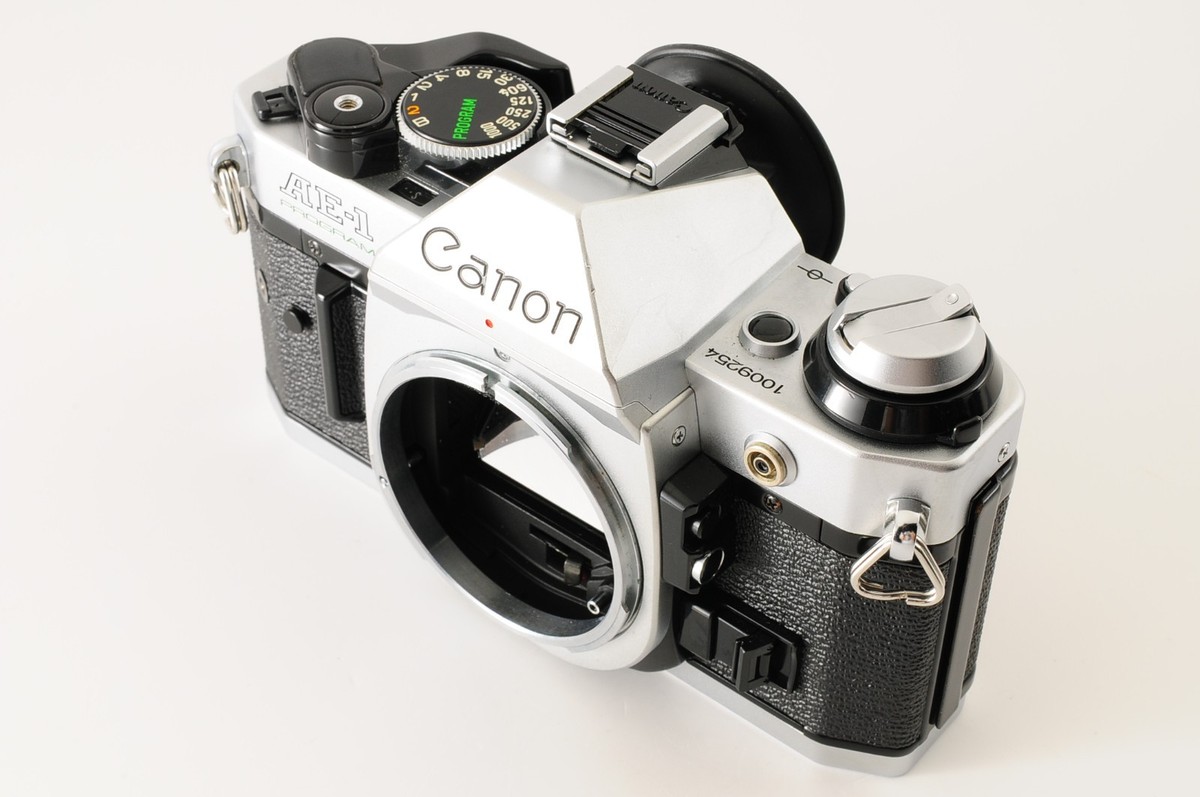 NEAR MINT】Canon AE-1 Program Film Camera + NEW FD NFD 50mm f1.4
