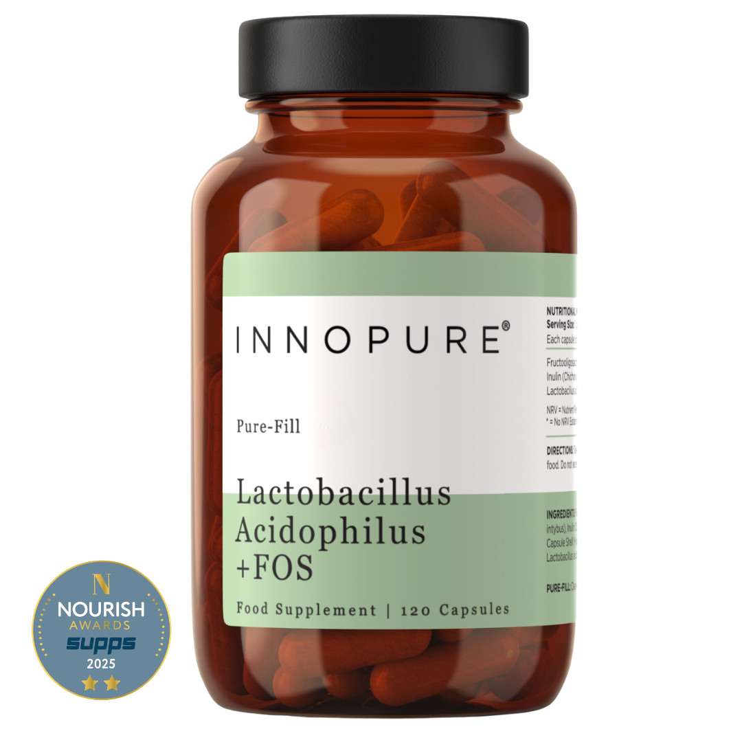 Probiotics & Prebiotics, Lactobacillus Acidophilus + FOS, 5 Billion CFU