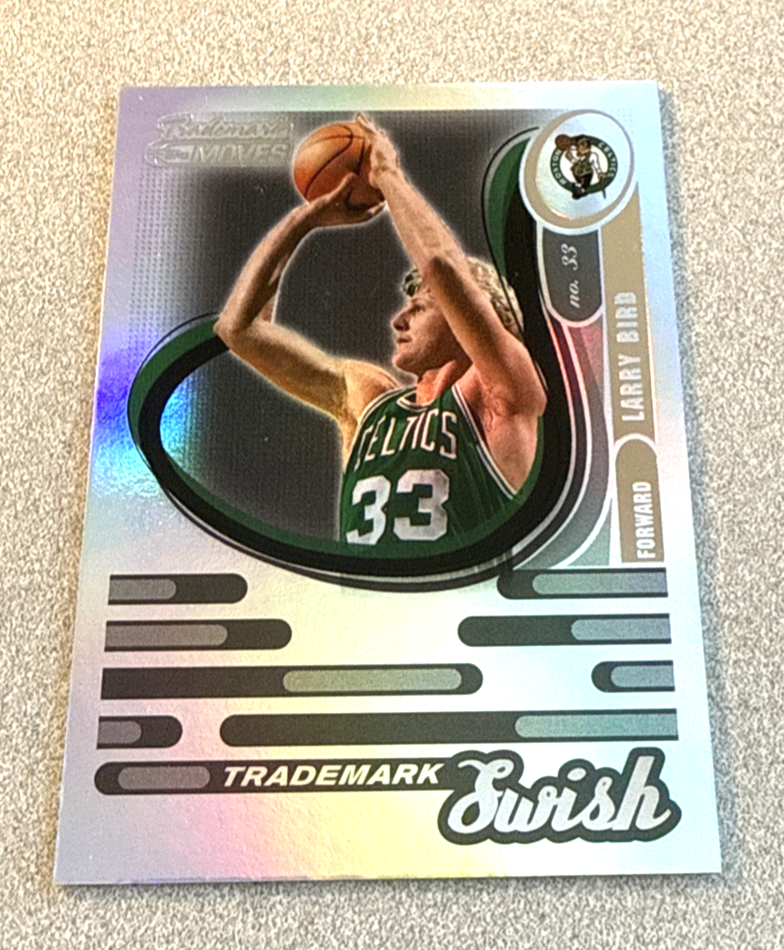 2006-07 Topps Trademark Moves Swish Rainbow #TSW-14 Larry Bird