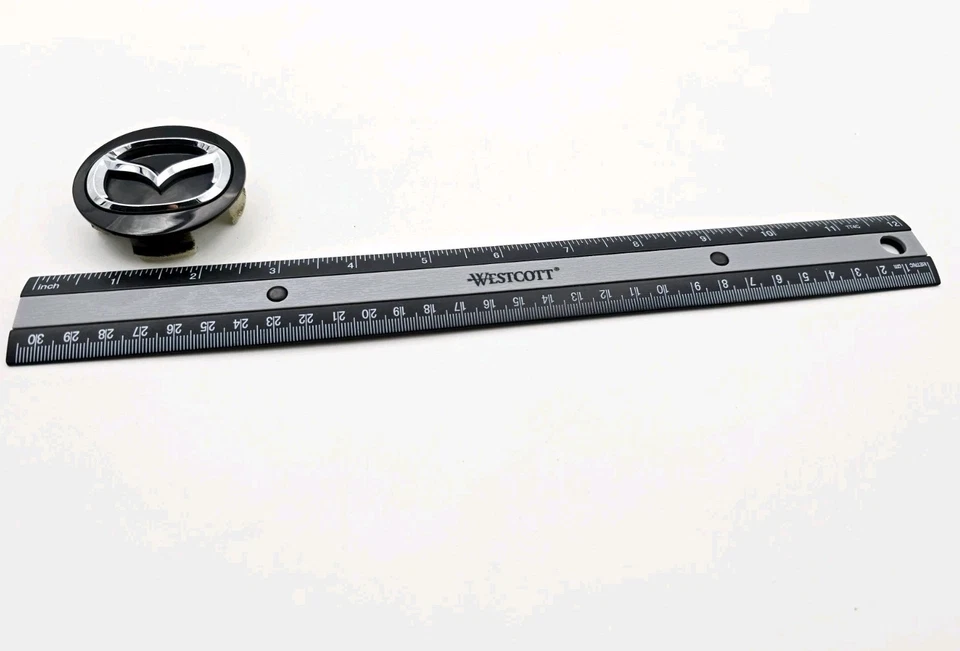 MAZDA RX-8 CX-7 CX-9 3 5 6 (1) WHEEL RIM HUB CAP HUBCAP CENTER COVER PLUG - Image 2 of 3