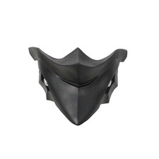 Ghoul Kirishima Ayato Half Face Black Resin Unisex Mask Funny Face Cos Prop