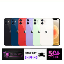 Apple iPhone 12 64GB/128GB - Unlocked/AT T/T-Mobile/Verizon - Free Shipping