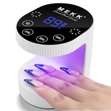 24W Cordless Mini UV LED Nail Lamp with Touch Control  Auto Sensor