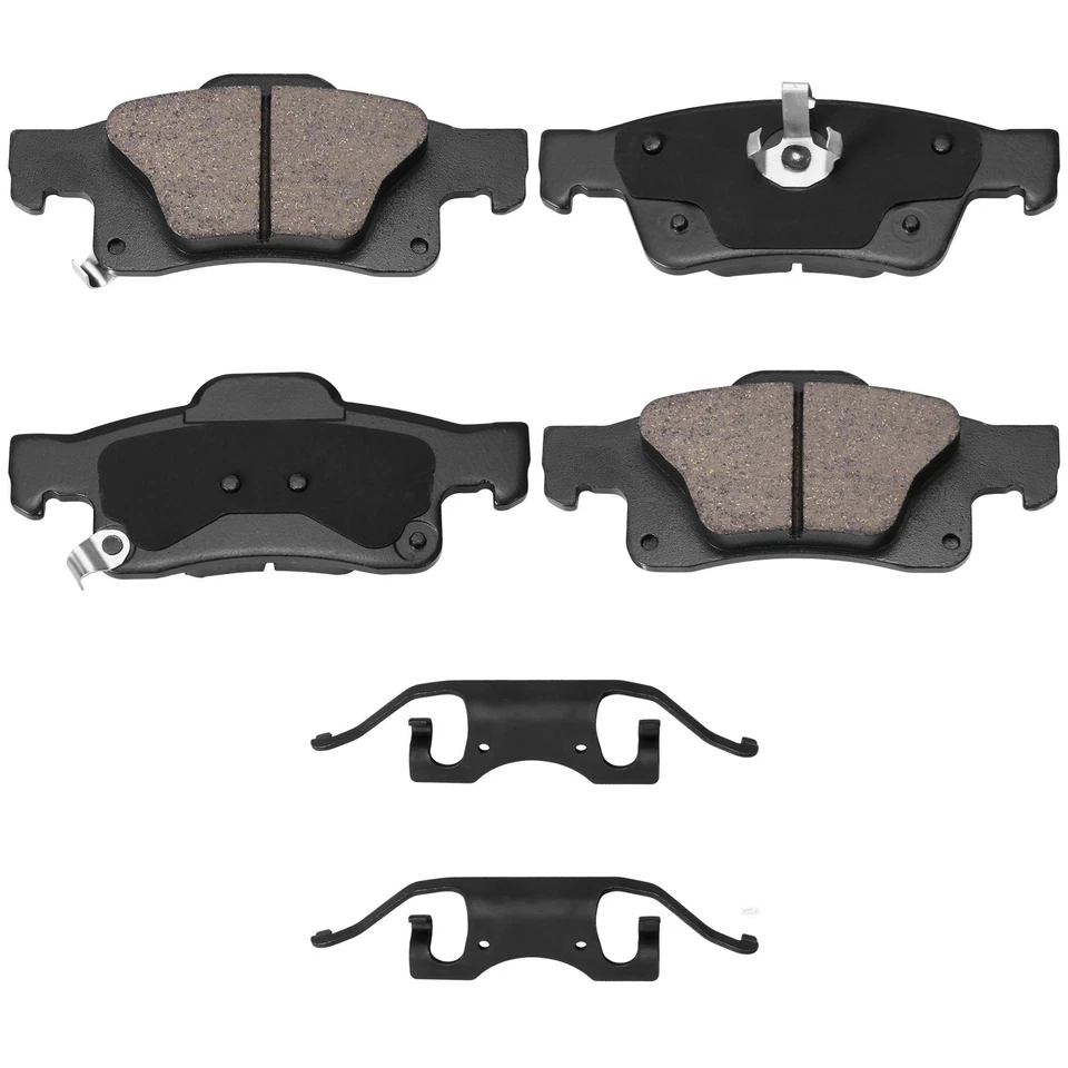 Pastillas de freno delanteras traseras de cerámica para Jeep Grand Cherokee 2012-2016 Foto 4 de 4