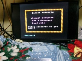 #1055 Genghis Khan (Nintendo NES) Complete in Box w/ Poster CIB