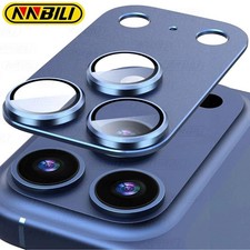 For iPhone 17 Pro Max Air Metal Camera Lens Protector Tempered Glass Full Cover