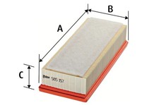 VALEO Luftfilter 585157 Filtereinsatz für A4 AUDI A5 8K2 8F7 8RB 8TA 8T3 8K5 B8