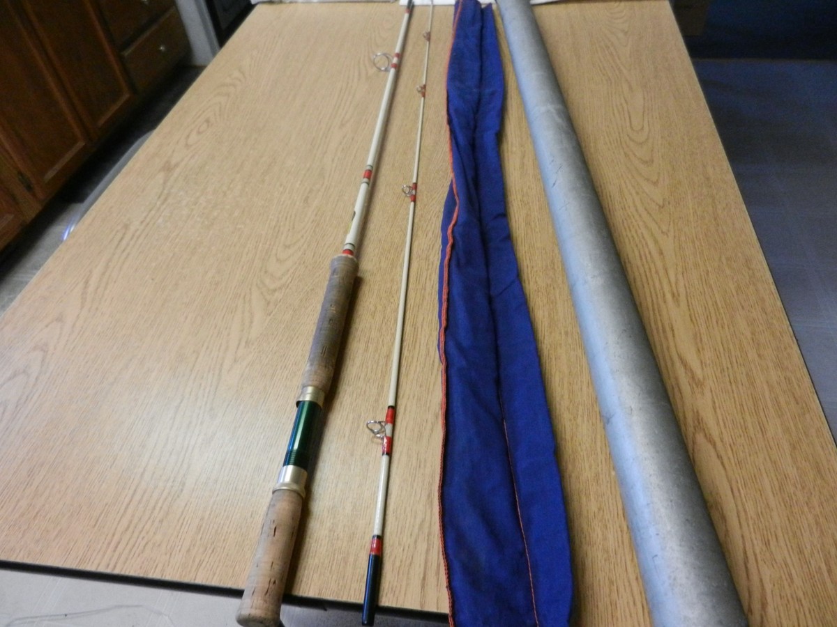 Vintage Shakespeare Wonderod Spin Fishing Rod 1267-FFL 7' 2 Piece