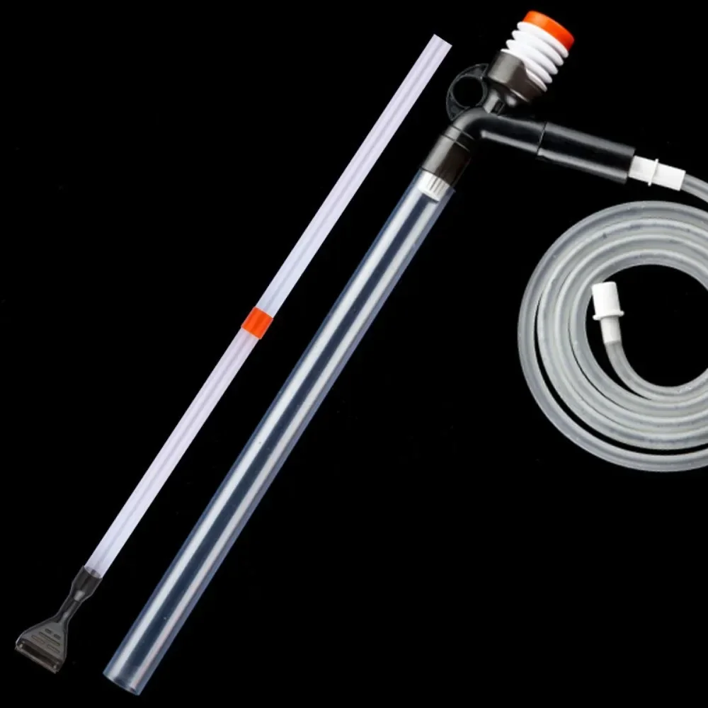 Aquarium Gravel Cleaner Siphon Pump Fish Tank Water Changer Sand Vacuum Cleaner