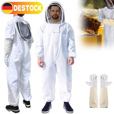 Beekeepers Schutzanzug Imkerjacke ImkerJacke Imkerei Mit Hut Schleier Handschuhe