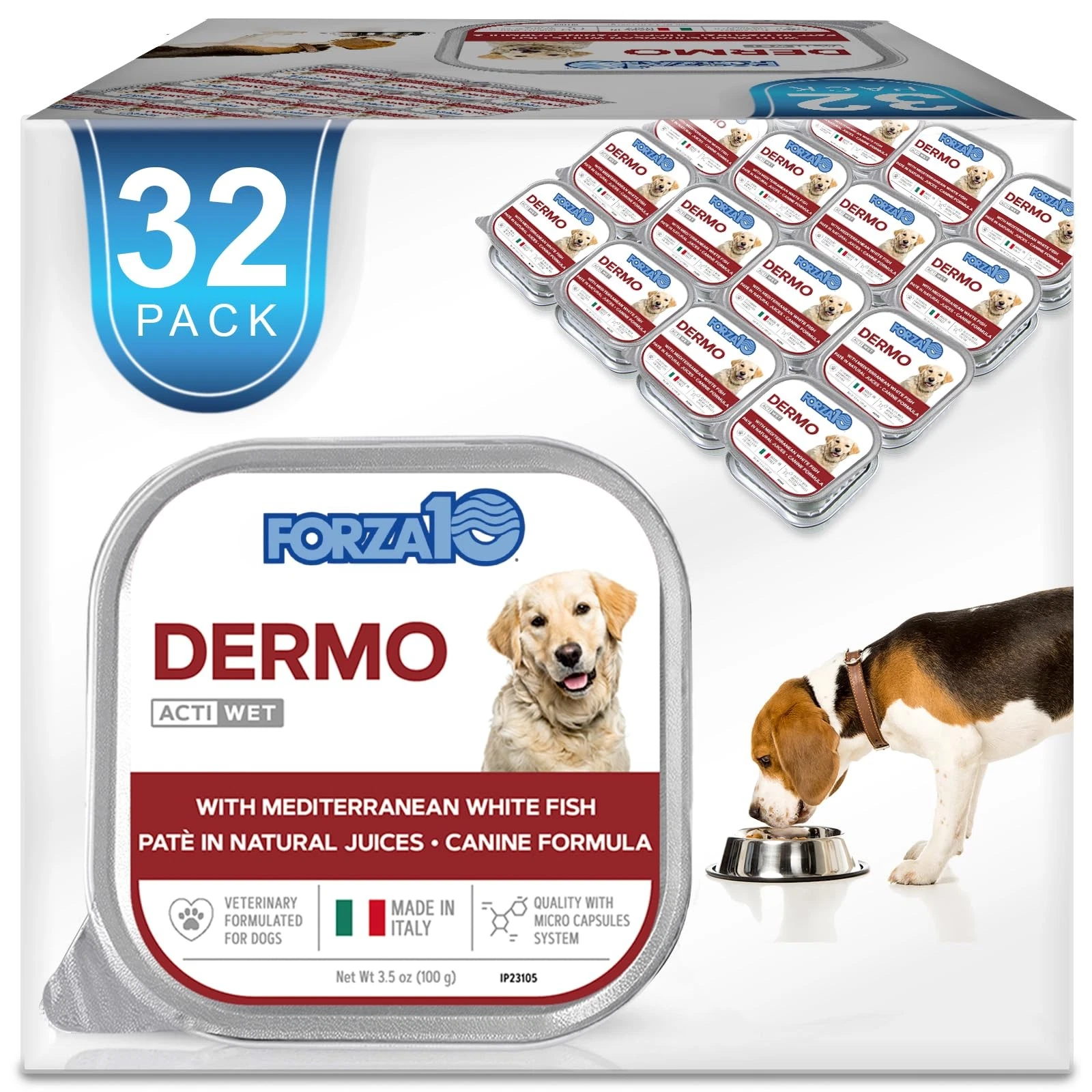 Forza10 - Dog Food, Vet Formulated Wet Dog Food for Itchy Skin, Sensitive