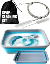 CPAP Cleaning Kit Hose and Mask for CPAP Hanger Dryer with 6.9 ft Thick Wire Bru