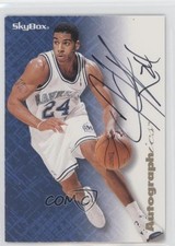 1996-97 Skybox Premium Autographics Black Ink Jim Jackson Auto k4q
