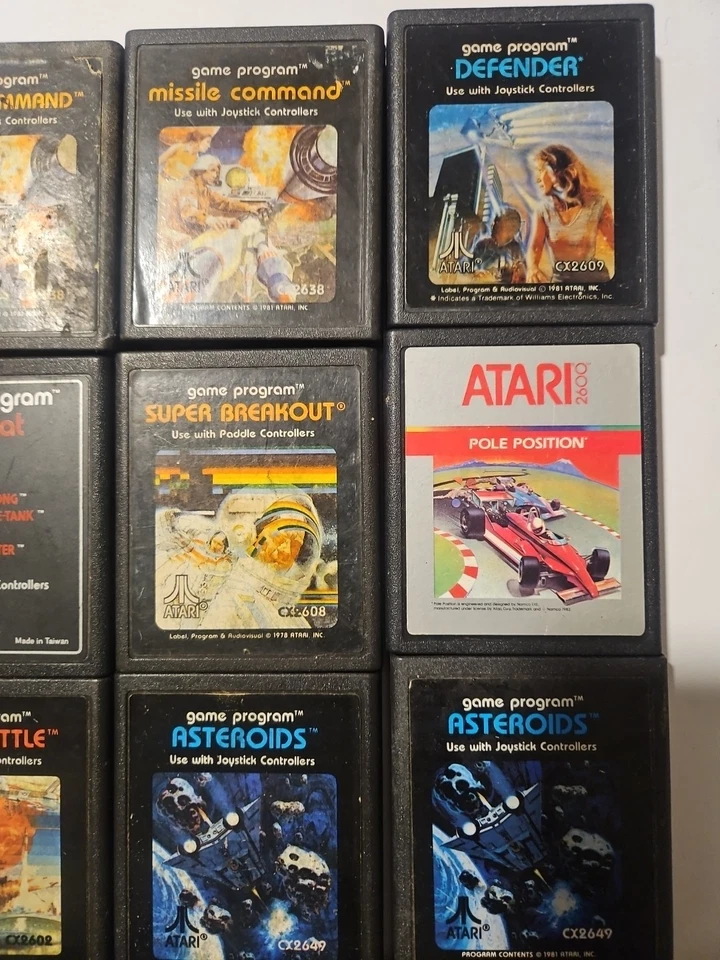 Lot of 23 Atari Cartridge Games Untested-Various Titles Atari 2600 READ DESCRIPT - Image 4 of 4