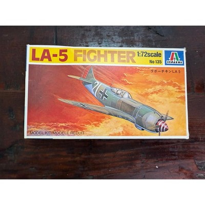 Italeri LA-5 Fighter 1:72 Scale Model Kit No 135 Russian Aircraft