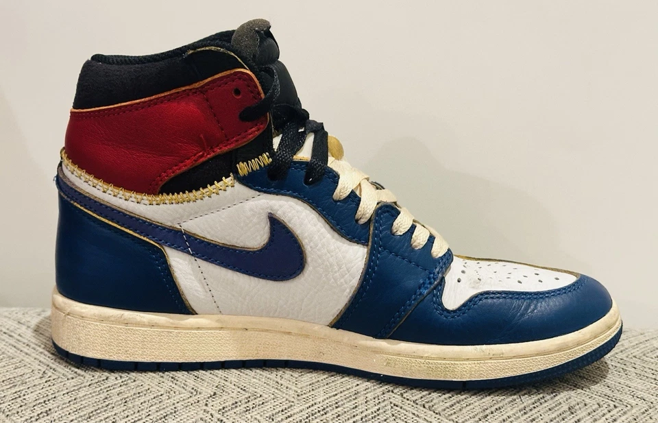 Nike Jordan 1 Retro NRG x Union LA High Storm Azul Talla 7 Sin Caja Foto 4 de 4