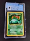 Venusaur 015/102 Base Set (Shadowless) Holo CGC 5