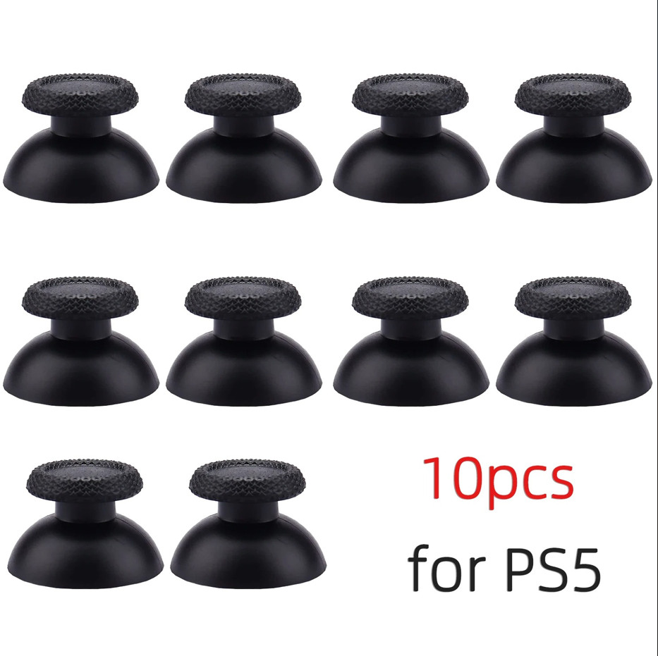 10Pcs Thumbsticks Joystick Caps For Ps5 Ps4 Ps3 Xbox One 360 Controller Repair