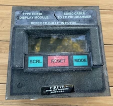 FIREYE ED510 DISPLAY MODULE  / Untested / parts