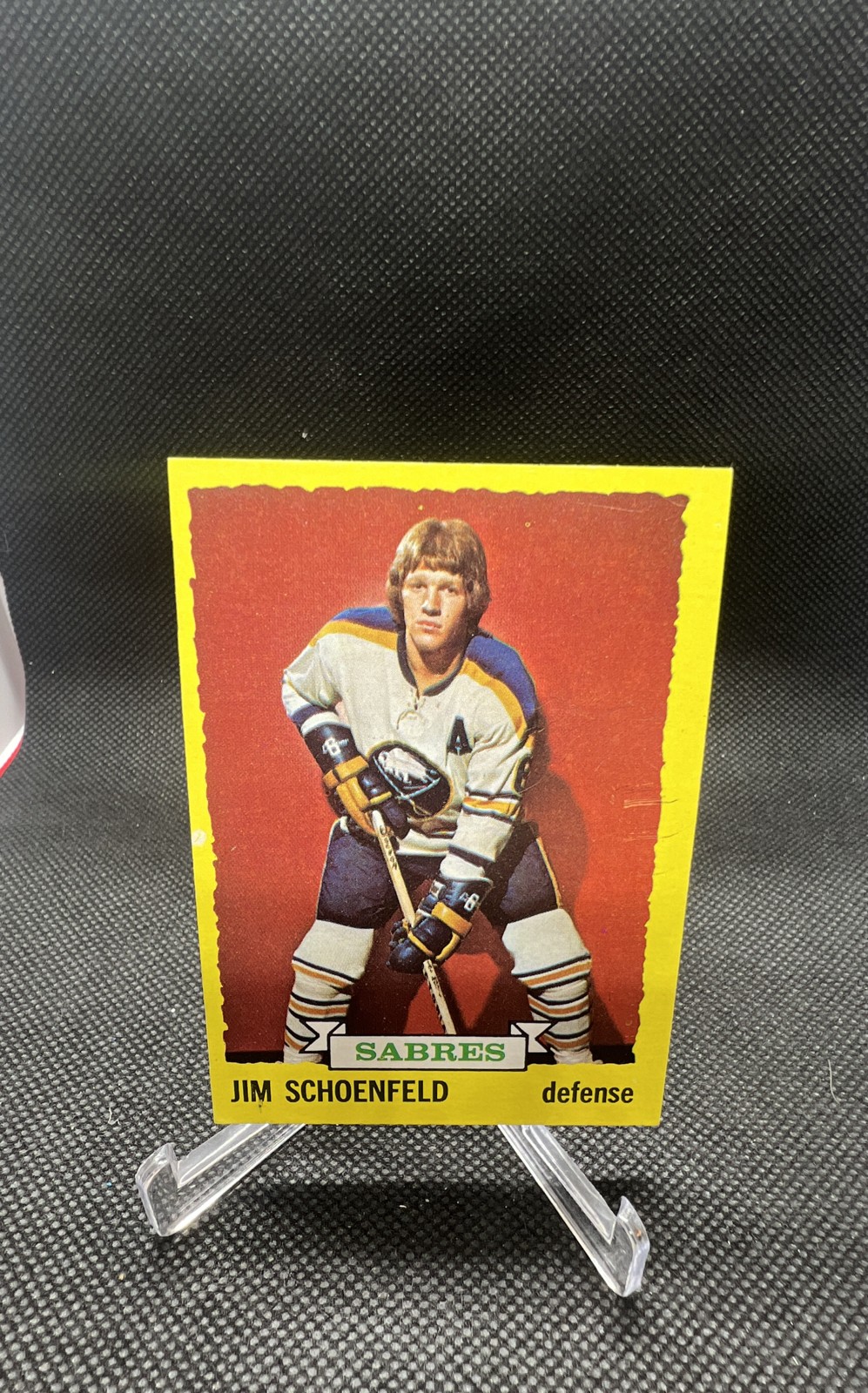 Jim Schoenfeld #86 Hockey Cards 1973 Topps trading card — raw and PSA graded price guide