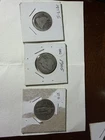 3 US Silver Quarters 1877 Seated Liberty, 1905 Barber And 1930 Standing Liberty