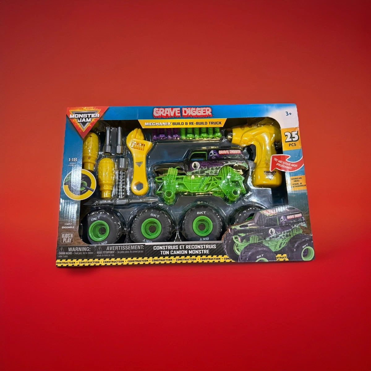 Hot Wheels Monster Jam 1:18 Scale Diecast & Toy Vehicles for sale