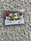 MICHAEL JORDAN/LEBRON JAMES Exquisite Dual Jersey AUTO 23/23 REPRINT