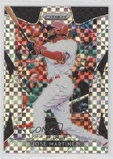 2019 Panini Prizm Tier II Plaid Power Prizm 68/75 Jose Martinez #170 s7f
