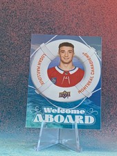 2024-25 Upper Deck #WA-19 Logan Mailloux Welcome Aboard