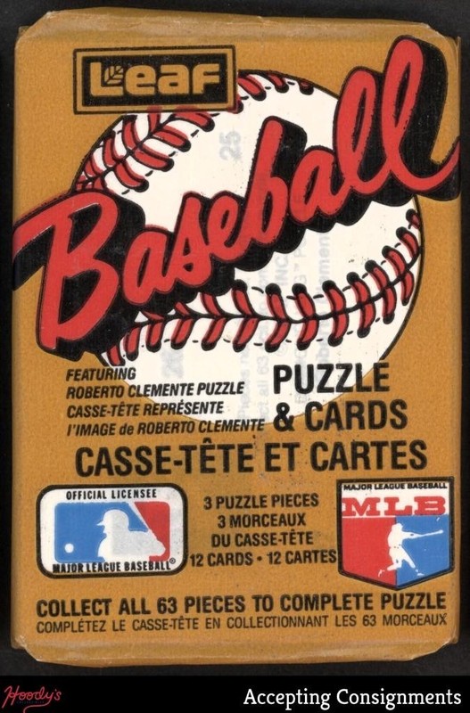 1987 Leaf Donruss Baseball Sealed Wax Pack - Bo Jackson Maddux RC Rated Rookie ?