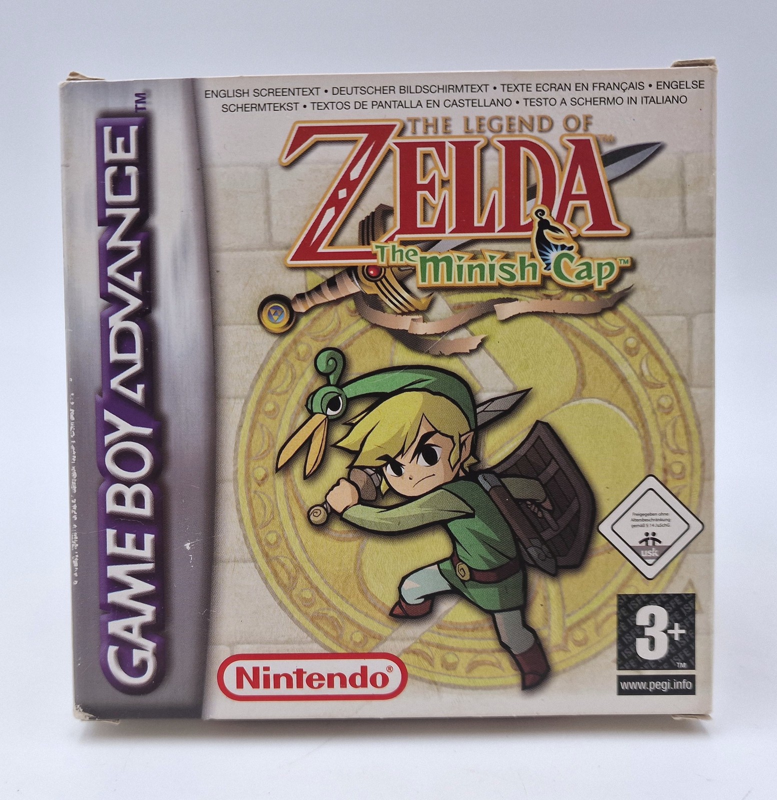 The Legend of Zelda: The Minish Cap (Game Boy Advance PAL 2004) – CIB Mint