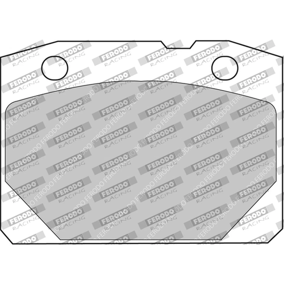 1x ORIGINAL® Ferodo Racing Bremsbelagsatz, Scheibenbremse Vorne für Lada - Bild 2 von 4