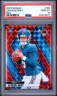 153516671 Jaxson Dart 2025 Panini Mosaic #362 Red Prizm Rookies Rookie RC PSA 10