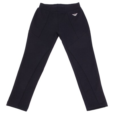 9770V pantalone bimba ARMANI JUNIOR blue legging pant kid girl