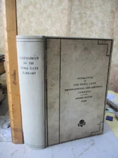 CATALOGUE of The YORK GATE GEOGRAPHICAL & Colonial Library,1886,Illustrated