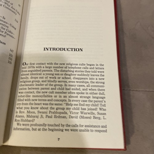 Prison or Paradise? The New Religious Cults VTG Hardcover Book Marcia R. Rudin - Imagen 8 de 10