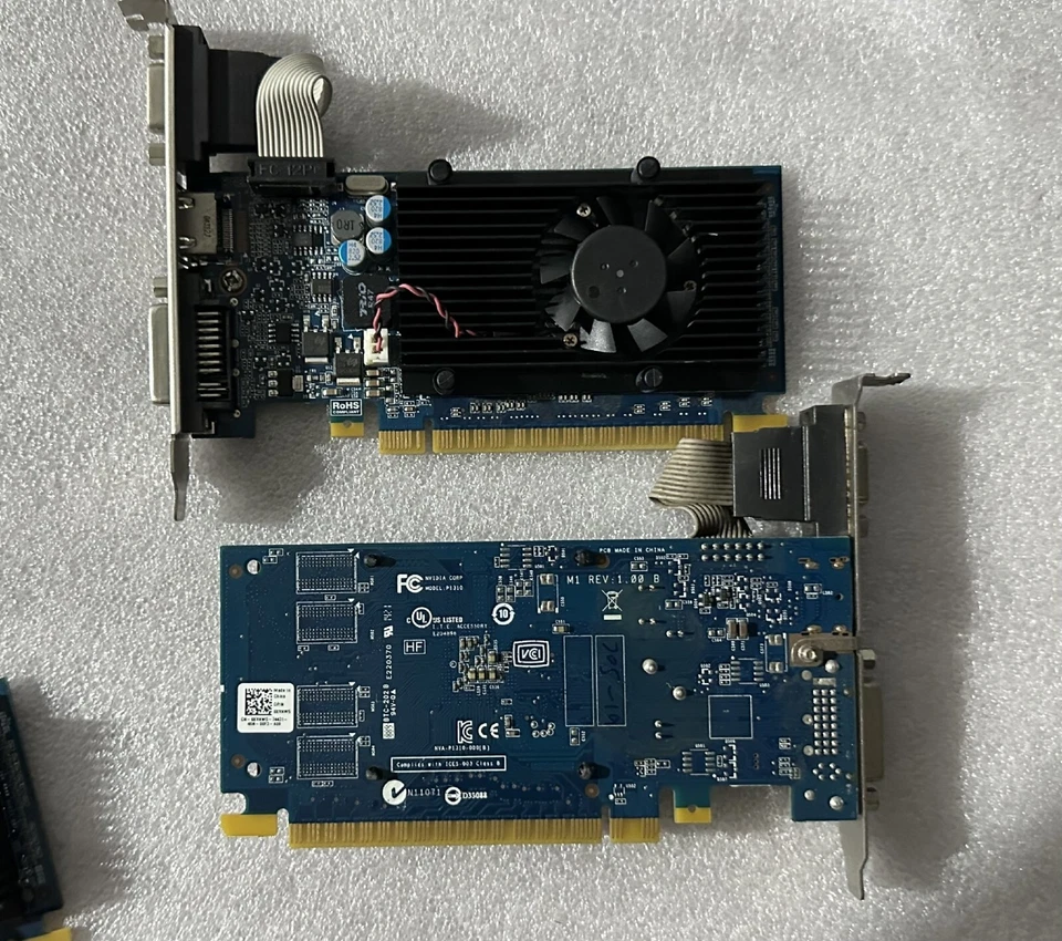 DELL NVIDIA GeForce GT 705 1GB DVI VGA HDMI Graphic Video Card - Image 3 of 4