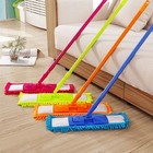 Mop Mocio In Microfibra Per Pavimento Cattura Sporco Con Bastone Allungabile moc