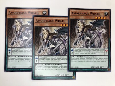 Thẻ Bài Yugioh Chính Hãng Amorphage Wrath - SHVI-EN028 - Common