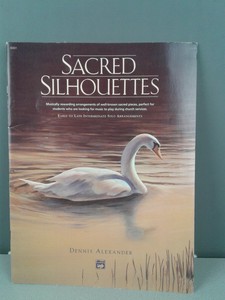 Szczegóły O Sacred Silhouettes Piano Book For The Intermediate Piano Player - 