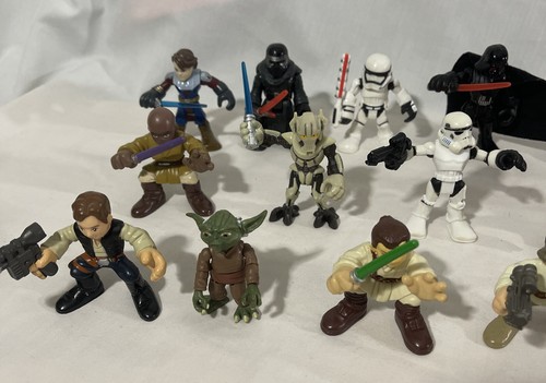 Lote de 20 figuras de acción Hasbro Star Wars Only Galactic Heroes and Imaginext - Imagen 3 de 4
