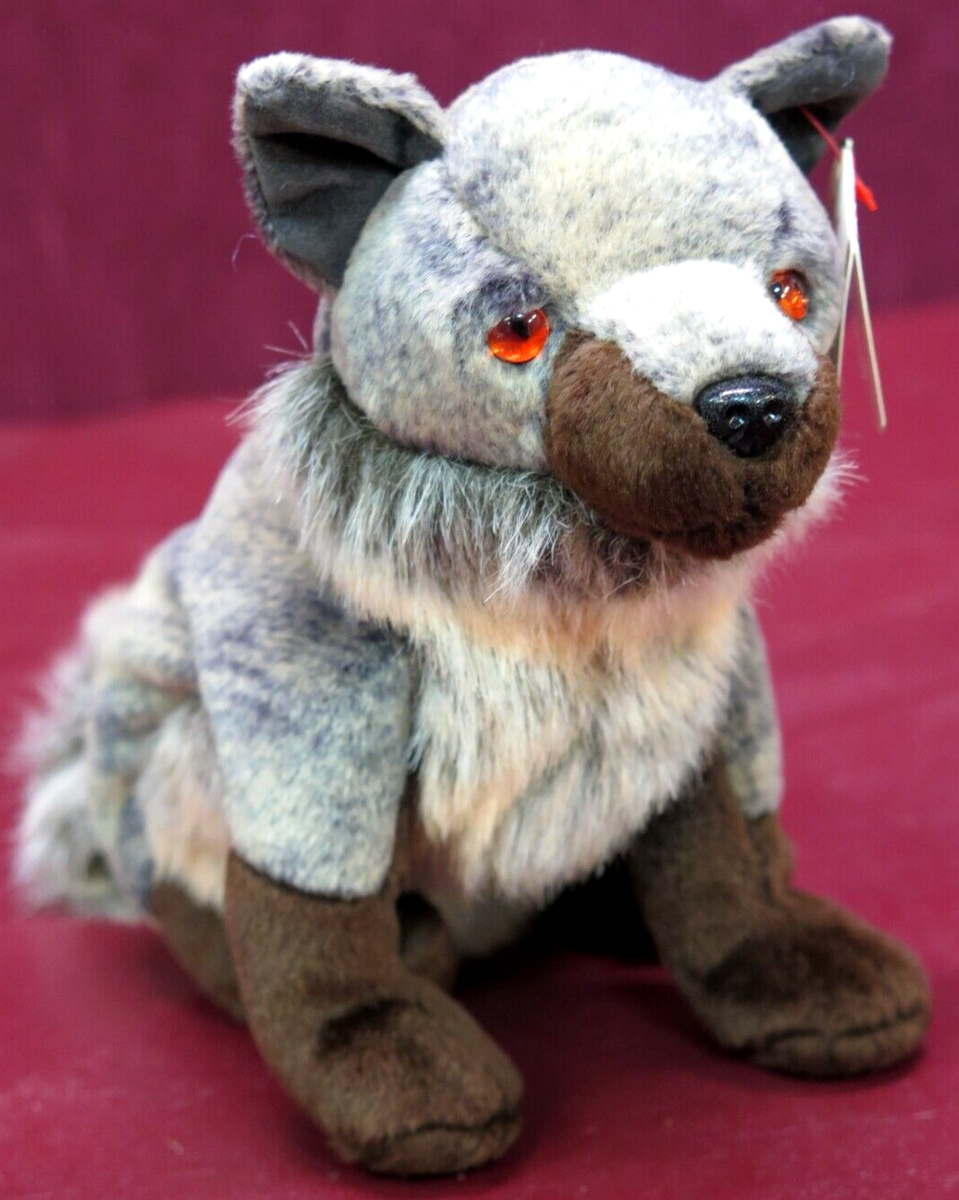 Ty Beanie Babies Howl Plush Wolf 2000 MWMT