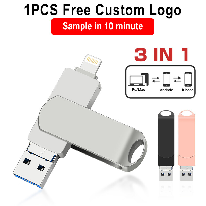 2TB USB Flash Drive Photo Thumb Stick Memory External Storage For iPhone iPad PC
