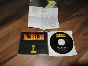 BOB SEGER The Fire Inside OOP 1999 EUROPEAN CD single ...