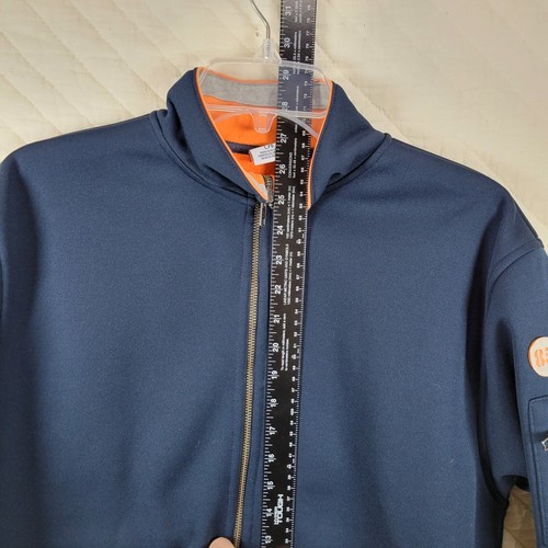 Tommy Hilfiger Jacket Tommy Naval Division logo Size L Blue Orange - Picture 6 of 9