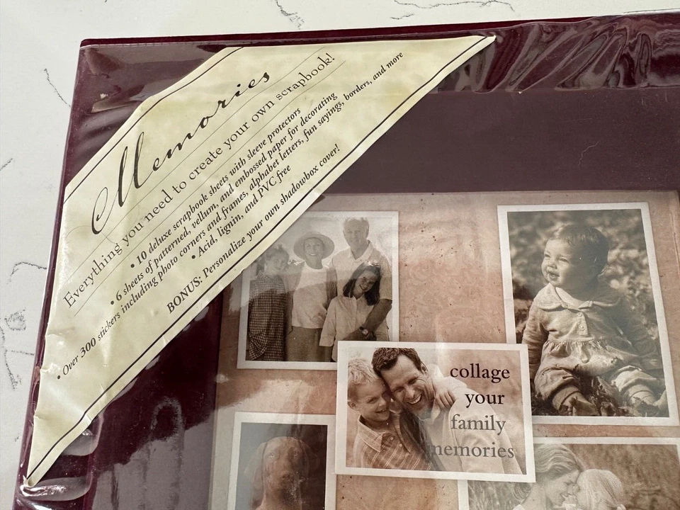 Álbum de recortes New Seasons Memories 10 hojas/mangas 6 papeles estampados 300+ pegatinas Foto 2 de 4